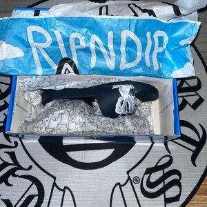 RIPNDIP Black Slides